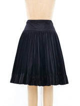 Jean Paul Gaultier Pleated Taffeta Circle Skirt Bottom arcadeshops.com