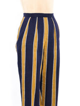 Gucci Striped Linen Pants Bottom arcadeshops.com