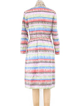 Oscar de la Renta Jeweled Brocade Dress Dress arcadeshops.com