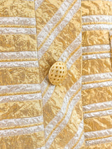 Lillie Rubin Mixed Metallic Brocade Coat Jacket arcadeshops.com