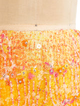 Oscar de la Renta Beaded Fringe Ensemble Suit arcadeshops.com