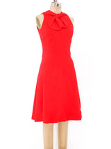 Geoffrey Beene Tie Neck Sleeveless Dress Dress arcadeshops.com