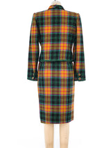Ungaro Metallic Check Skirt Suit Suit arcadeshops.com