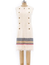 Sonia Rykiel Military Inspired Tweed Dress Dress arcadeshops.com
