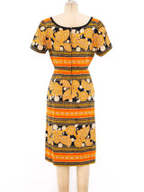 1960's Oscar de la Renta Paisley Dress Dress arcadeshops.com