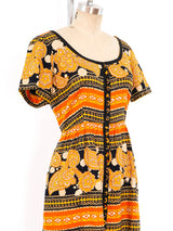 1960's Oscar de la Renta Paisley Dress Dress arcadeshops.com