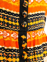 1960's Oscar de la Renta Paisley Dress Dress arcadeshops.com