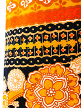 1960's Oscar de la Renta Paisley Dress Dress arcadeshops.com