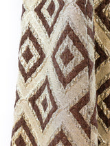 Diamond Brocade Sleeveless Maxi Dress Dress arcadeshops.com