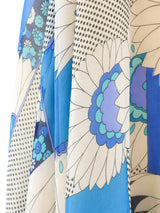 Floral Chiffon Maxi Dress with Beaded Vest Dress arcadeshops.com