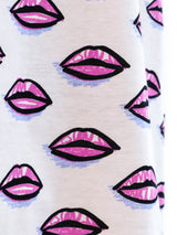 Prada Lip Print Tshirt Top arcadeshops.com