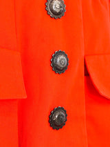 Karl Lagerfeld Orange Coat Dress Dress arcadeshops.com