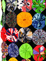 Yo Yo Patchwork Maxi Skirt Bottom arcadeshops.com