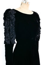 Louis Feraud Ruffle Sleeve Dress Dress arcadeshops.com