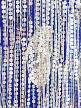 Silver Beaded Fringe Dress Dress arcadeshops.com