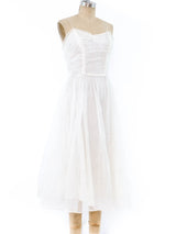 Emma Domb Ruched Bustier Dress Dress arcadeshops.com