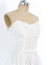 Emma Domb Ruched Bustier Dress Dress arcadeshops.com