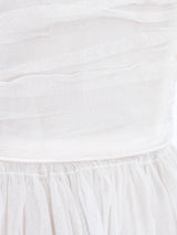 Emma Domb Ruched Bustier Dress Dress arcadeshops.com