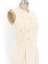 Comme des Garcons Crochet Panel Dress Dress arcadeshops.com