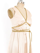 Rope Accented Jersey Dress Dress arcadeshops.com