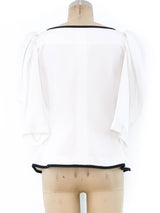 Yves Saint Laurent Puff Sleeve Jacket Jacket arcadeshops.com