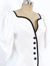 Yves Saint Laurent Puff Sleeve Jacket Jacket arcadeshops.com