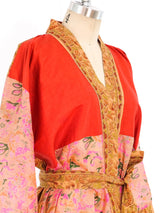 Patchwork Silk Robe Jacket arcadeshops.com