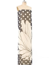 Lotus Painted Chiffon Strapless Dress Dress arcadeshops.com