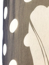 Lotus Painted Chiffon Strapless Dress Dress arcadeshops.com