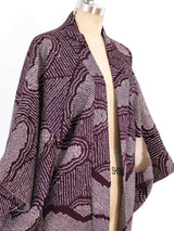 Eggplant Shibori Kimono Jacket arcadeshops.com