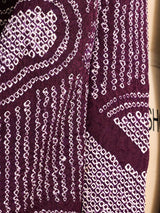 Eggplant Shibori Kimono Jacket arcadeshops.com