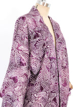 Lavender Shibori Kimono Jacket arcadeshops.com