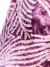 Lavender Shibori Kimono Jacket arcadeshops.com