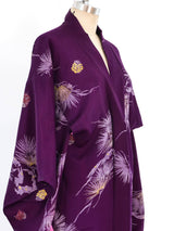 Purple Pine Printed Kimono Jacket arcadeshops.com