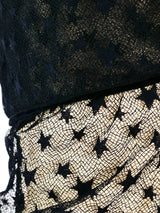 Chanel Black Star Lace Top Top arcadeshops.com