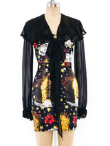 Moschino Panettone Printed Mini Dress Dress arcadeshops.com