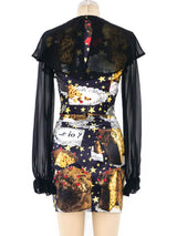 Moschino Panettone Printed Mini Dress Dress arcadeshops.com