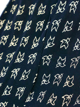 Jean Muir Peplum Jersey Dress Dress arcadeshops.com