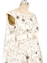 Embellished Babydoll Net Dress Dress arcadeshops.com