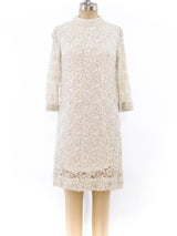 Bead Embellished Lace Dress Dress arcadeshops.com
