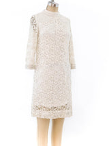 Bead Embellished Lace Dress Dress arcadeshops.com