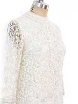 Bead Embellished Lace Dress Dress arcadeshops.com