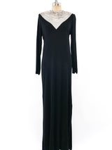 Anthony Ferrara Chainmail Accented Maxi Dress Dress arcadeshops.com