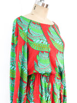 Stephen Burrows Printed Jersey Ensemble Suit arcadeshops.com