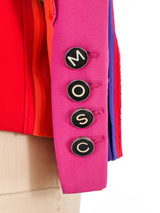 Moschino Rainbow Striped Jacket Jacket arcadeshops.com