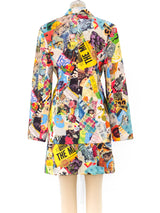 Todd Oldham Collage Print Suit Suit arcadeshops.com