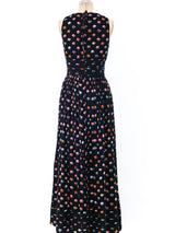 Donald Brooks Floral Sleeveless Dress Dress arcadeshops.com
