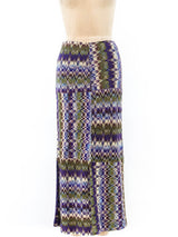 Missoni Patchwork Knit Skirt Bottom arcadeshops.com