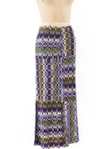 Missoni Patchwork Knit Skirt Bottom arcadeshops.com