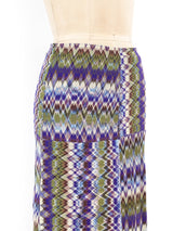Missoni Patchwork Knit Skirt Bottom arcadeshops.com